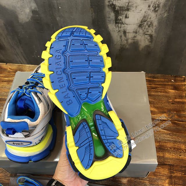 Balenciaga經典款男女鞋 巴黎世家頂級版本三代復古運動姥爺鞋 3代Triple-S 3.0 Balenciaga情侶款老爹鞋  hdbl1250